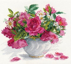 Цветущий сад: Розы и ромашки Алиса 2-25, цена 1 104 руб. - интернет-магазин Мадам Брошкина